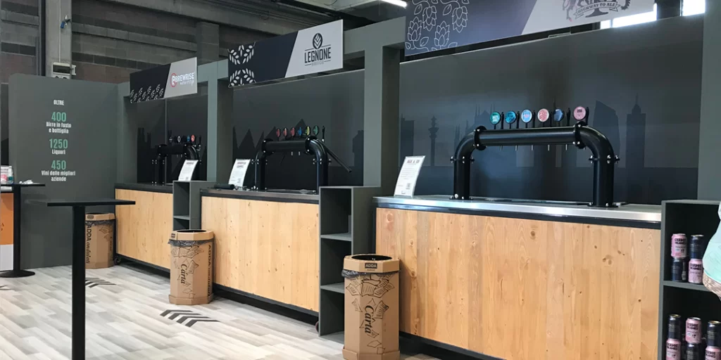 Allestimento fieristico per Vinicola Mauri